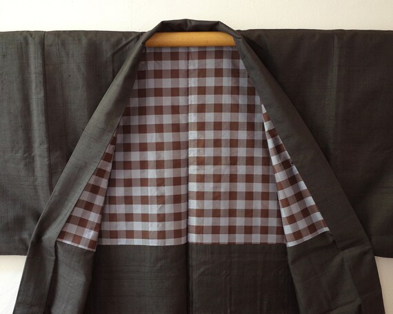 kimono, haori, vintage Japanese kimono jacket, men