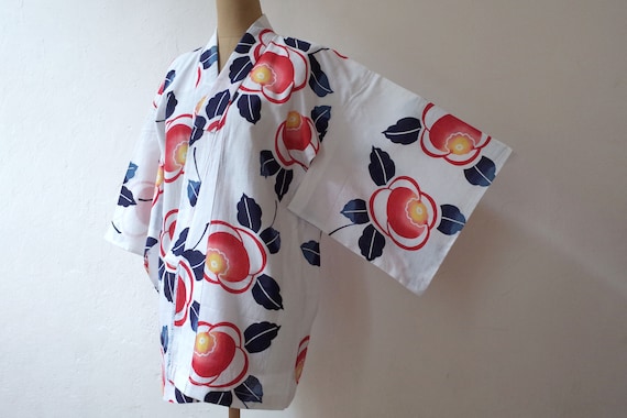 kimono, yukata, vintage Japanese kimono jacket, wo