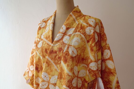 kimono, haori, vintage Japanese kimono jacket, wom