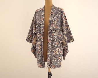 Bester Kimono auf Japanisch, einzigartiges Hauptstück, bester Kimono in Japan, bester Kimono für Frauen, Haori, antiker Japaner, bester Haori