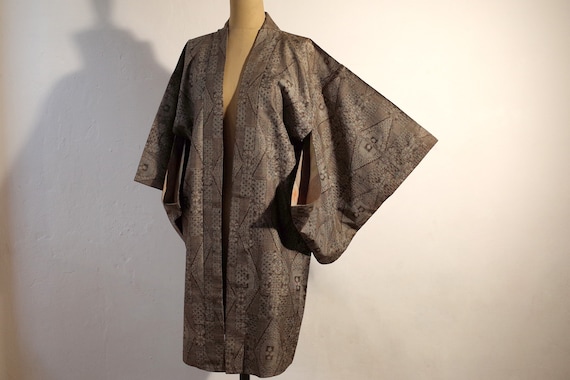 kimono, haori, vintage Japanese kimono jacket, wom