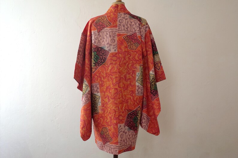Kimono Jacket Unique Piece Japanese Silk Kimono Handsewn Etsy