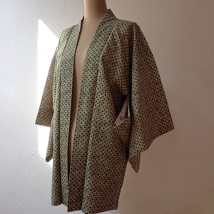 Veste Kimono femme, Veste Kimono antique japonaise, Veste Kimono en soie, Veste Kimono pièce unique, Veste Kimono cousue à la main
