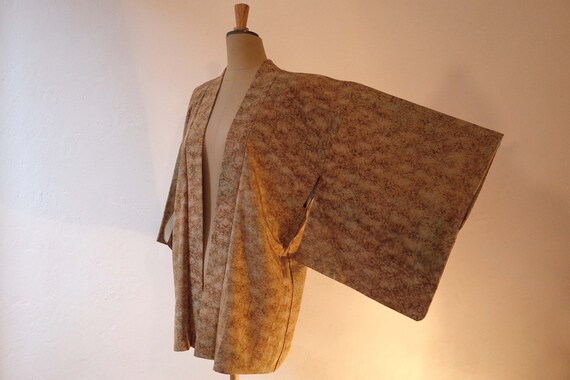 kimono, haori, vintage Japanese kimono jacket, wom