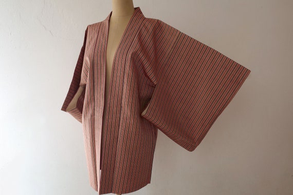 kimono, haori, vintage Japanese kimono jacket, wom