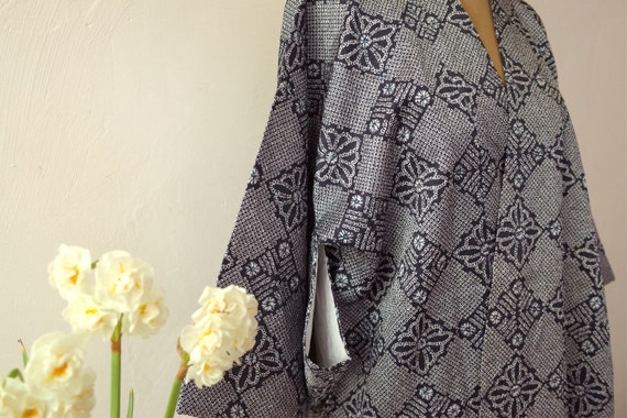 Veste Kimono pièce unique, Kimono soie japonais, … - image 2