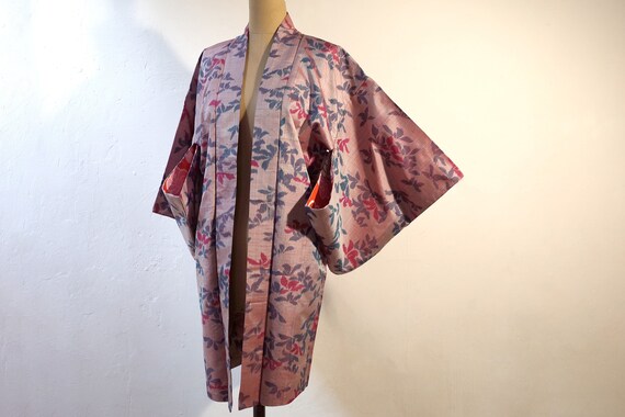 kimono, haori, vintage Japanese kimono jacket, wom