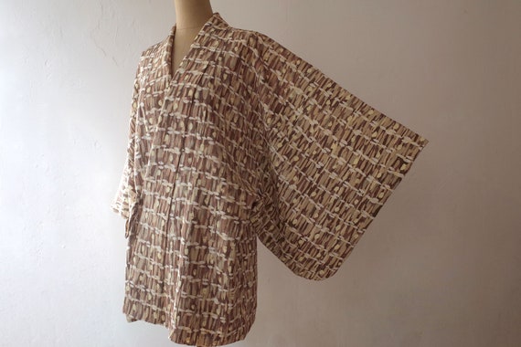 kimono, haori, vintage Japanese kimono jacket, wom