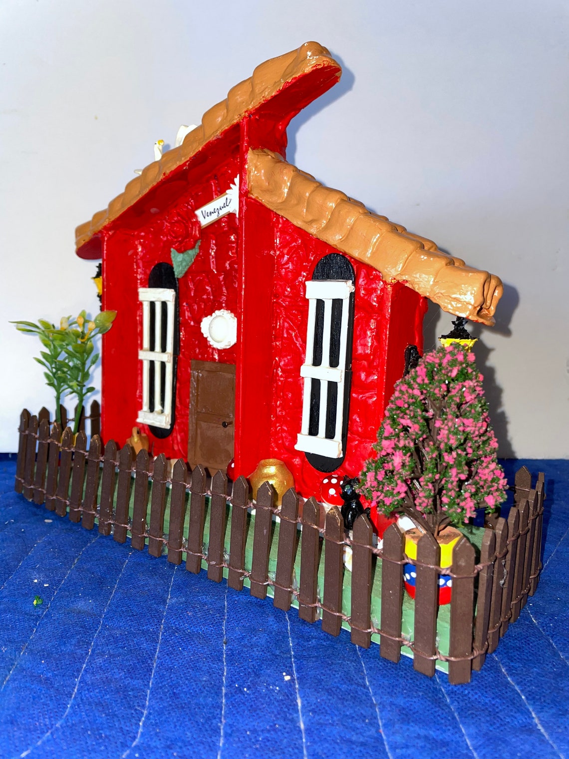 Details about Typical house of Venezuela.Casa típica de Etsy