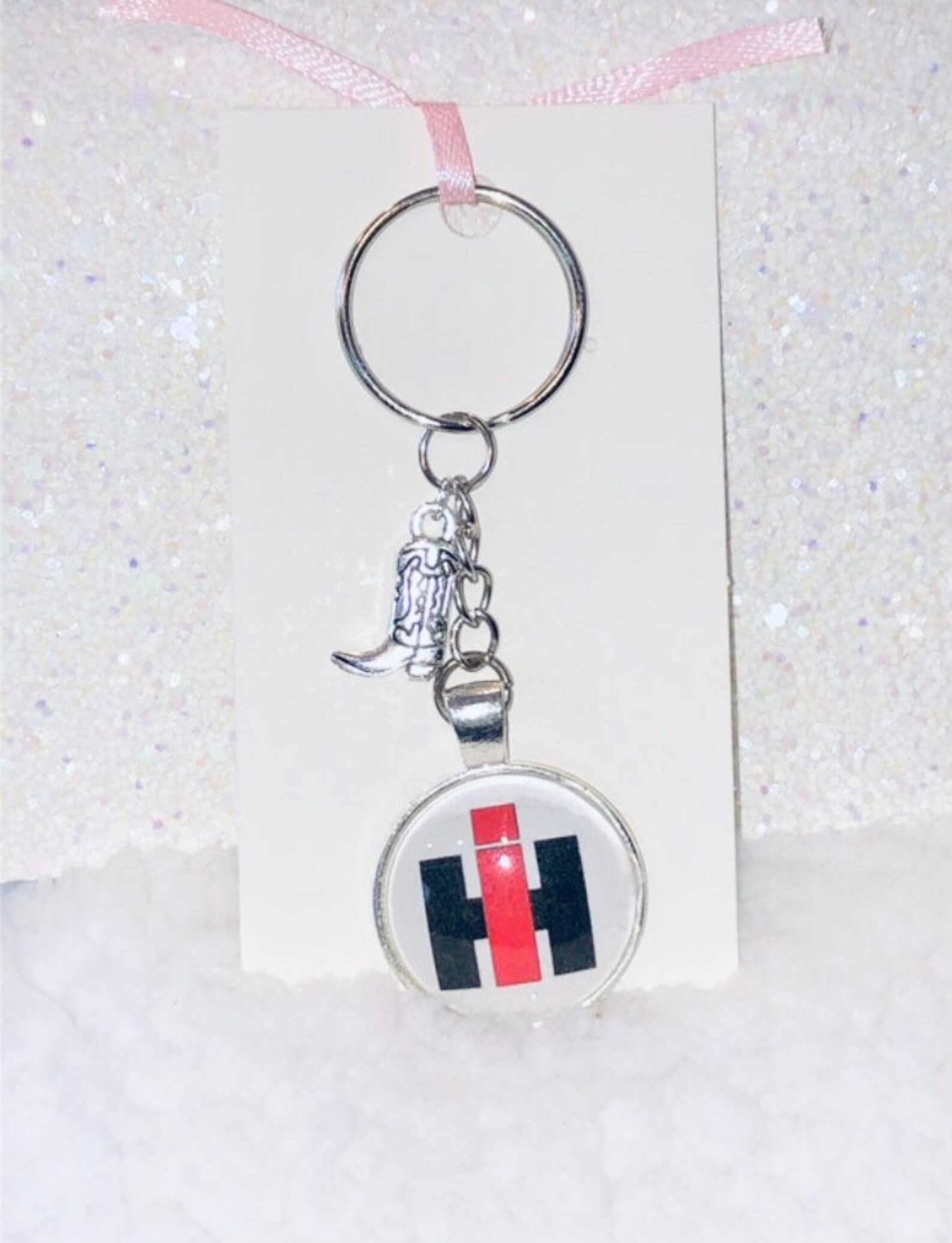 KEYCHAIN IH international Harvester Farm Country Key Chain Etsy