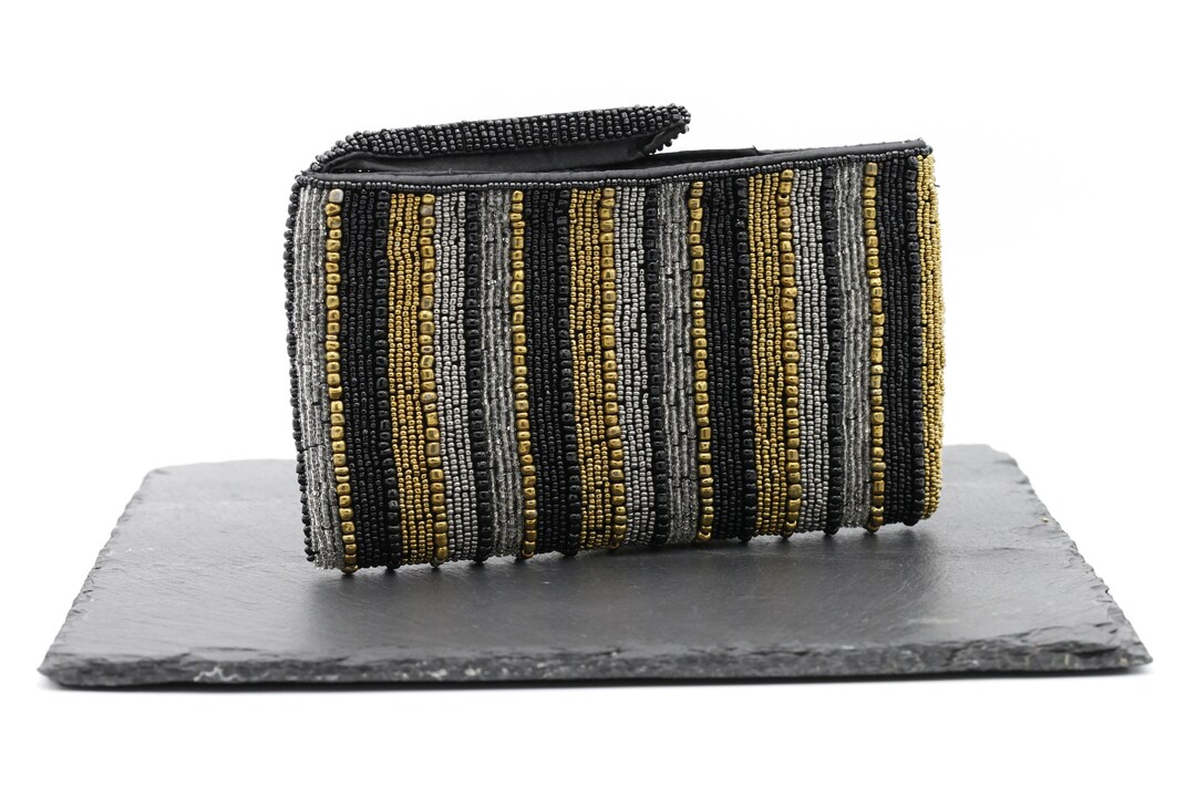 Perfect 3 Pocket Clutch Light Pewter