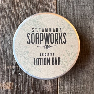 Unscented Lotion Bar