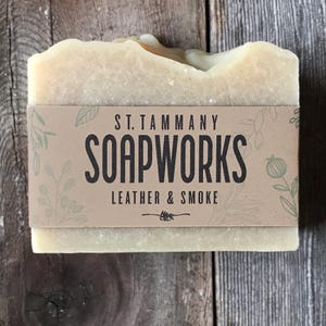 Leather & Smoke Soap