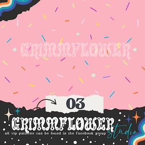 Strawberry Sprinkles Seamless Pattern