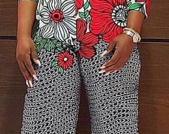 Frida Ankara Jumpsuit, African Print Jumpsuit, African Clothing for women, Ankara Fashion Ankara Clothing, African Jumpsuit