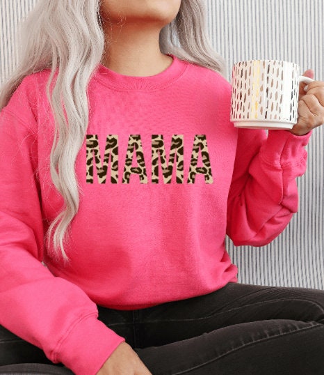 Hot Pink Sweatshirt - Etsy