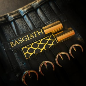 Fresh Leather and Mint Fragrance/Cologne - Inspired by Basgiath from Rebecca Yarros&#39; The Empyrean Series (Fourth Wing)