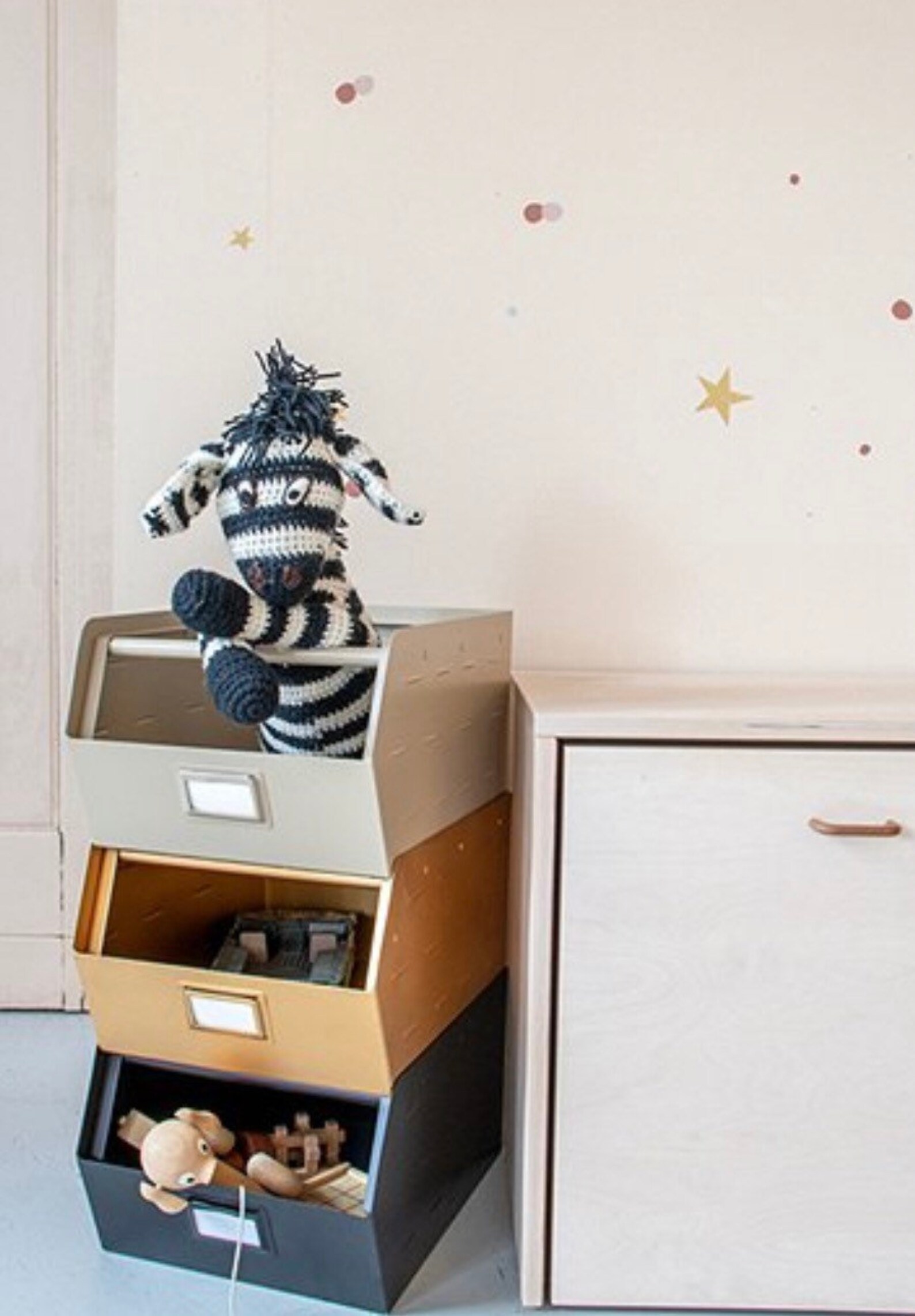 Metallbox Box Aufbewahrung von KidsDepot B29xD36xH20cm | Etsy