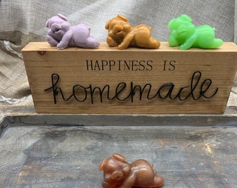 Little Piggy Soap - Pick your color & scent!