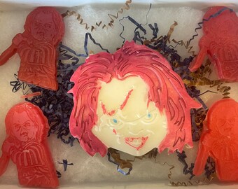 CHUCKY from Child's Play  Box of gift soaps!