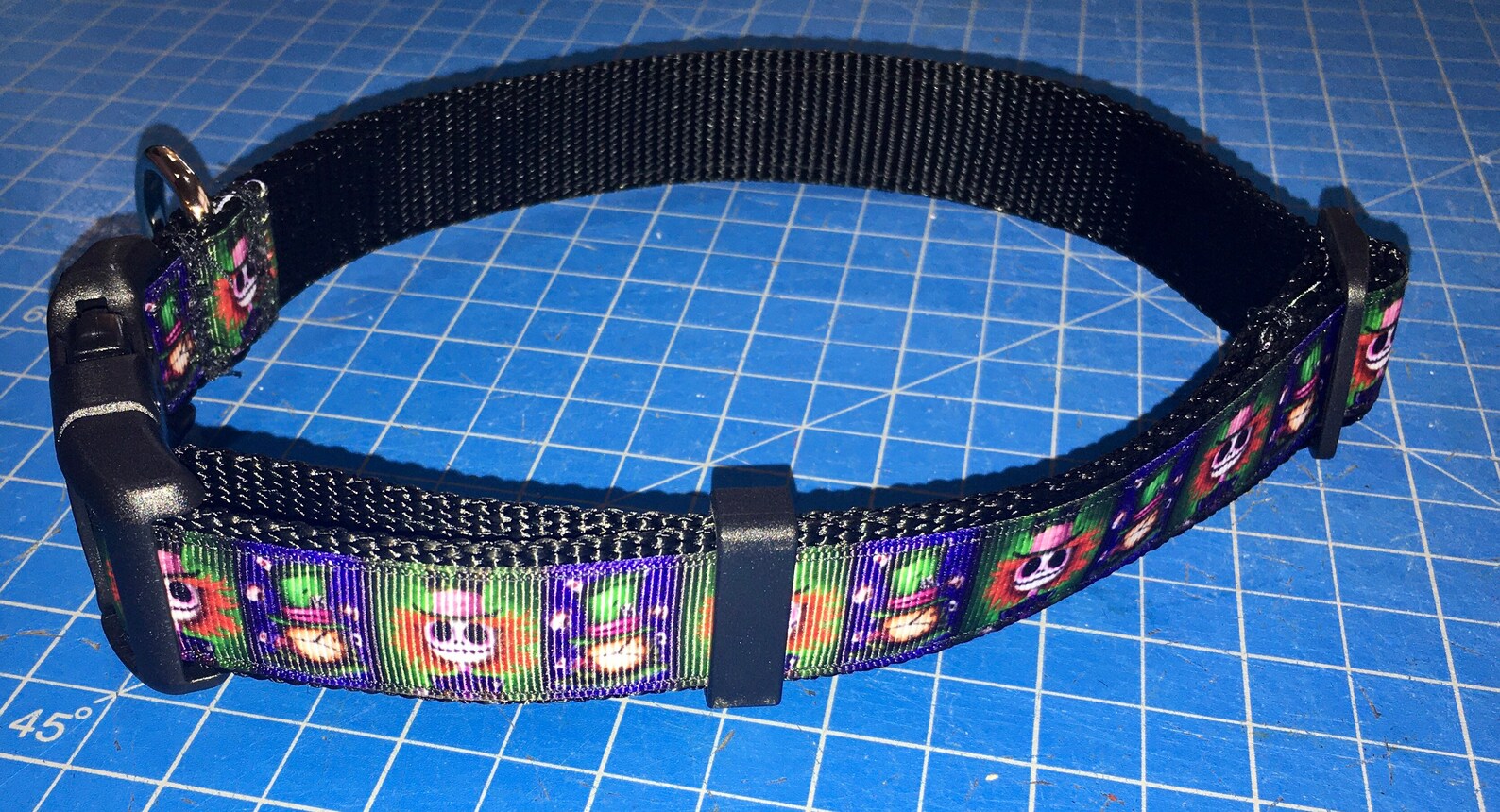 Jack Skellington/nightmare Before Christmas Dog Collars Etsy