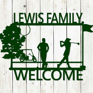 Golf Custom Metal Sign, Golf Sign, Bar Sign, 19th Hole, Custom Golf Sign, Man Cave, Home Bar, Game Room Sign, Fathers Day, Golfing, Golfer,