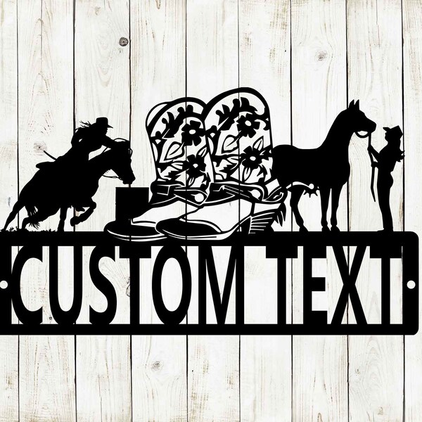 Metal Custom Horse Racing Sign - Etsy