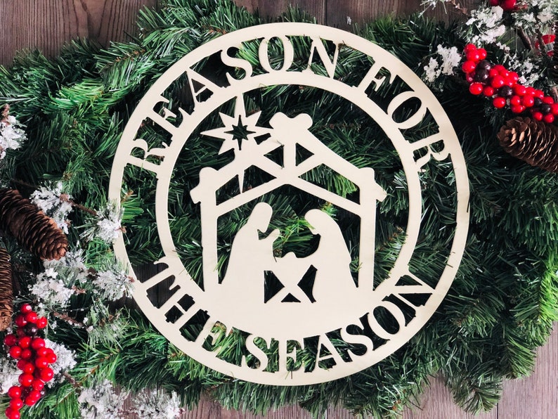 Reason for the Season Christmas Sign Christmas Decor - Etsy