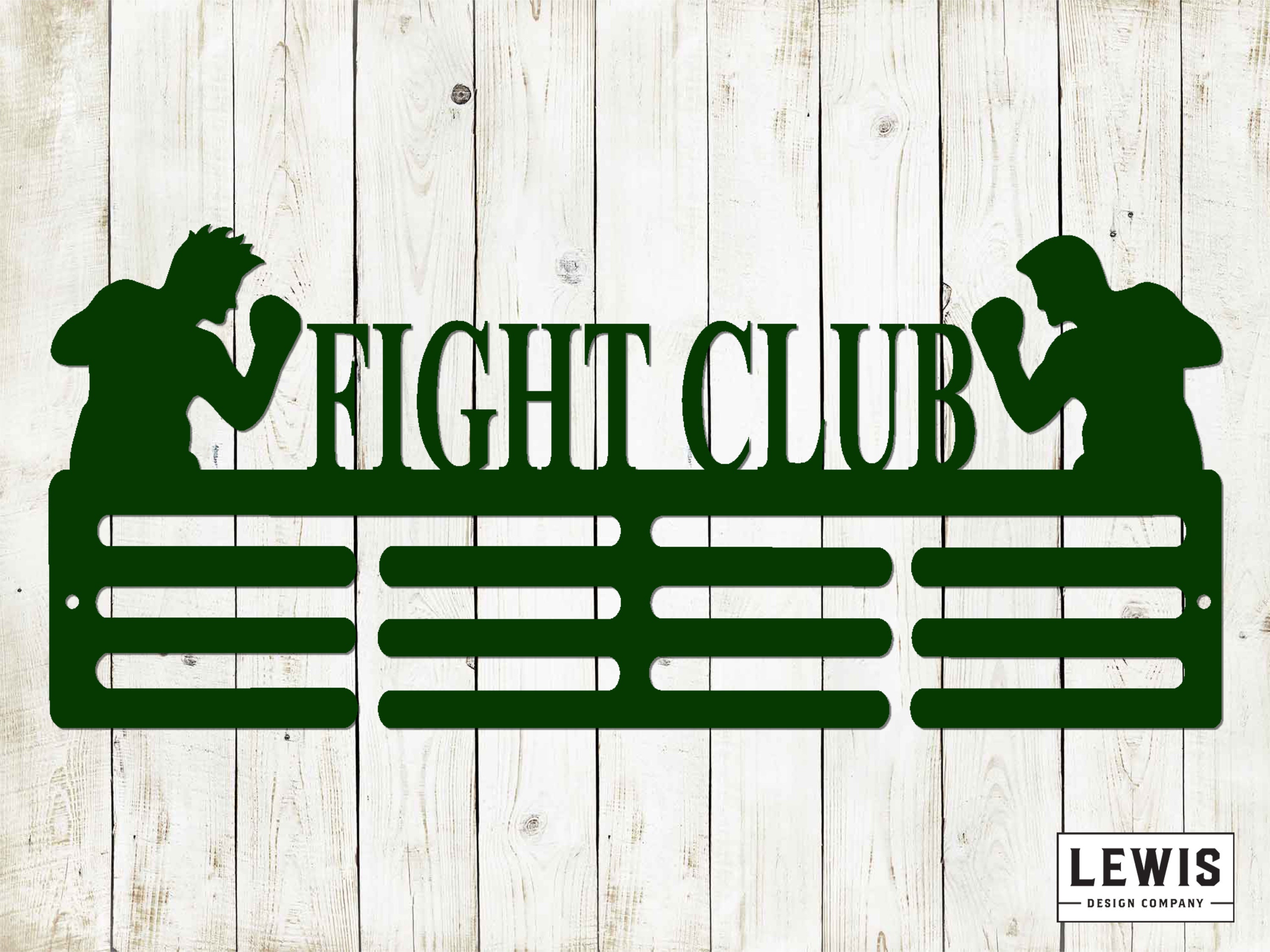 Boxing Custom Name Medal Hanger Monogram - 12 Rungs for Medals ...