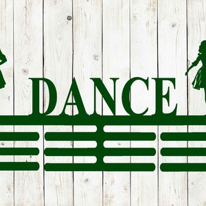 Scottish Dance Custom Name Medal Hanger Monogram - 12 Rungs for medals & Ribbons, Medal Display, Dance Medals, Irish Dance