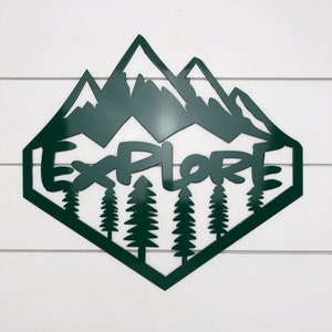 Explore Metal Sign, Outdoor Decor, Home Decor, Metal Signs, Custom ...