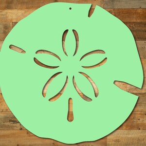 Sand Dollar Metal Wall Art, Beach Sign, Beach Metal Art, Wall Hanging ...