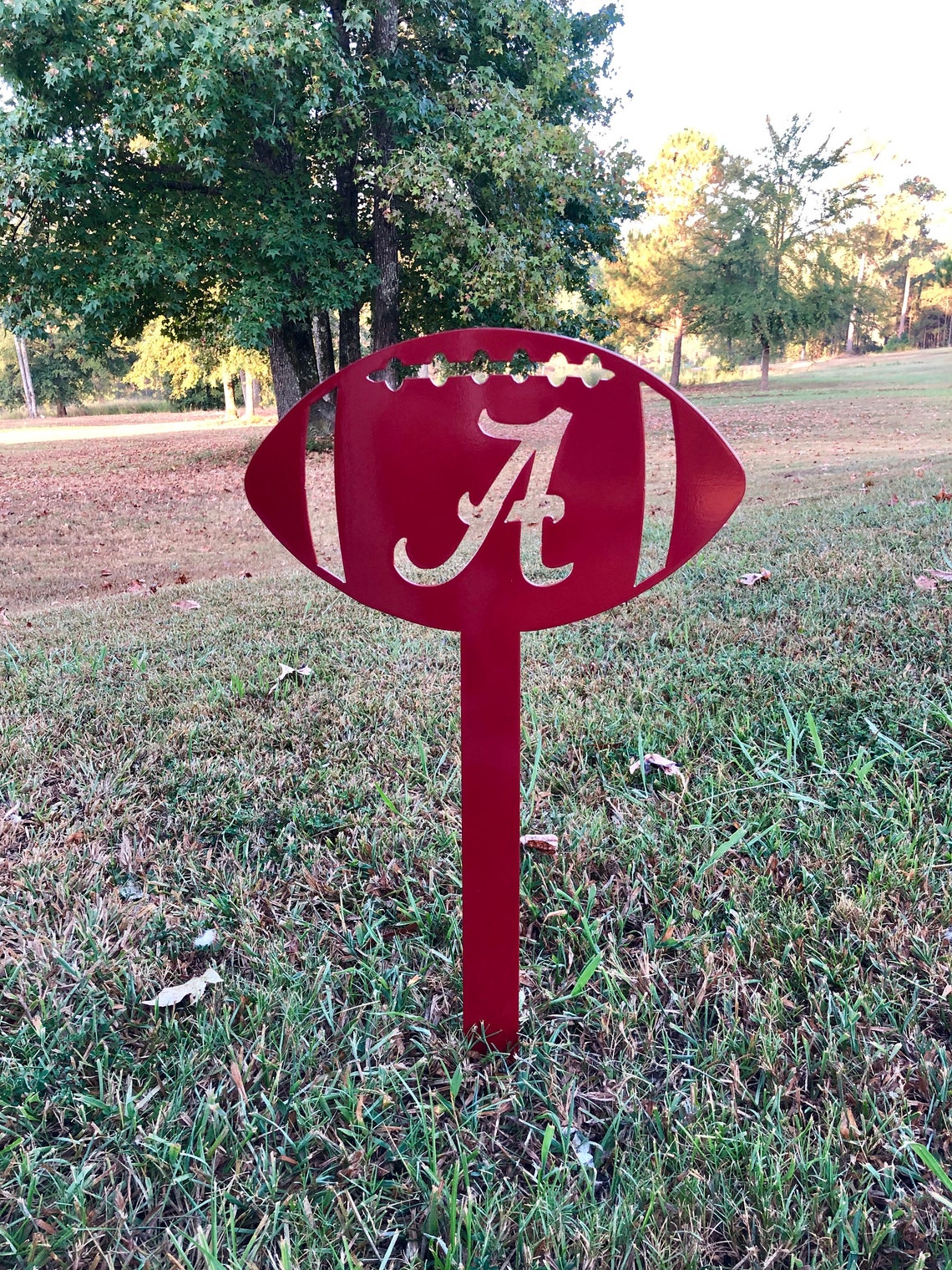 Alabama Metal Sign Yard Sign Alabama Crimson Tide Alabama | Etsy