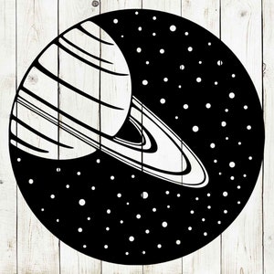 Saturn Metal Sign, Wall Art, Space, Space Art, Space Metal Sign, Kids Room, Spaceship, Planet Sign, Science, Science Lab