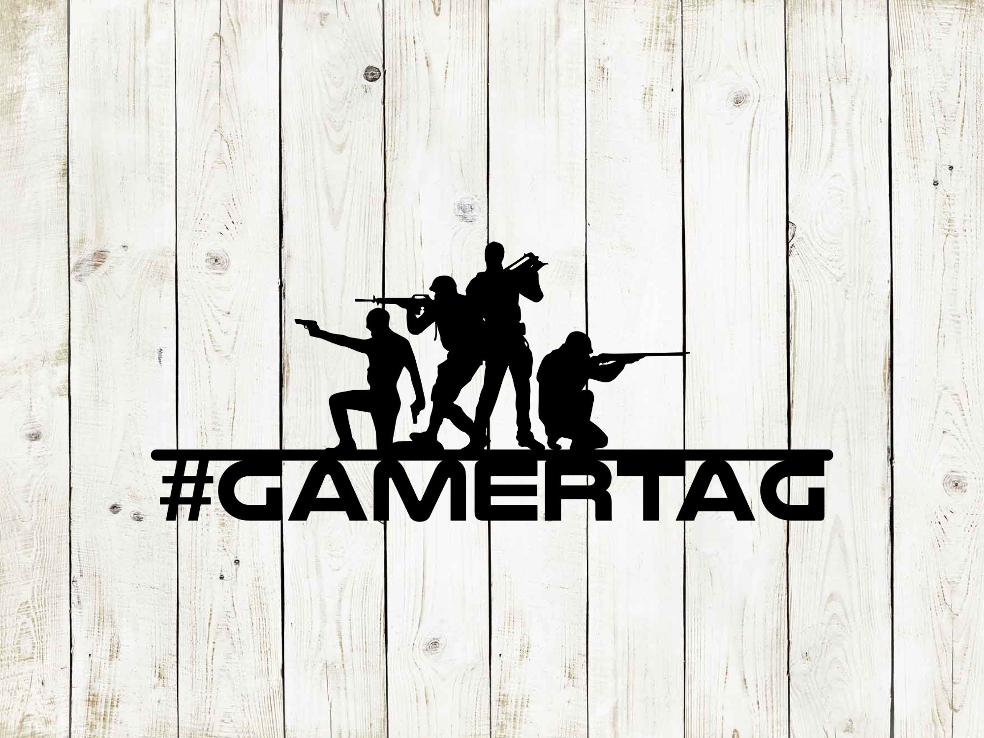 Gamer Tag Metal Sign Gamer Gamertag FPS Online Gaming Etsy