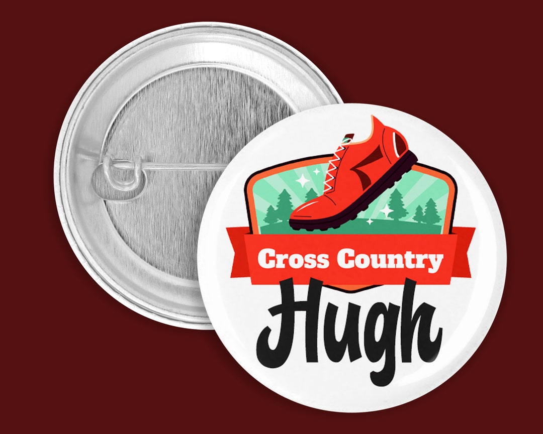 Personalized Sports Pins, Personalized Cross Country Pins, Cross Country Pins, Bag Tags, Sports
