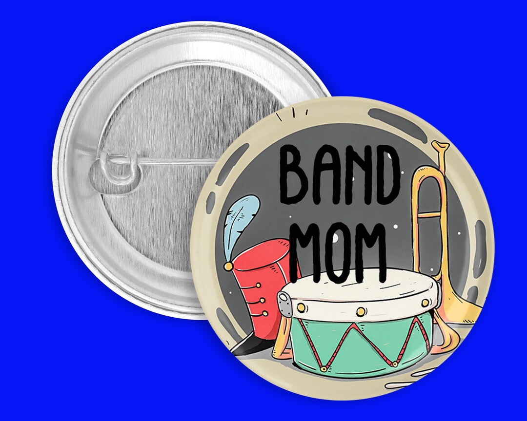 Personalized Pins Personalized Marching Band Pins Mom Band Etsy