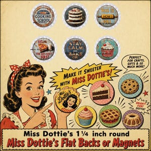 Bottle Cap Magnets, Baking