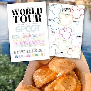 Drinking Around the World Epcot Passport - Edición Estándar