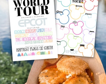 Drinking Around the World Epcot Passport - Edición Estándar