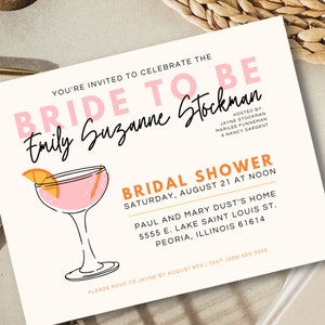 Bridal Shower Invite (SVG PNG file)