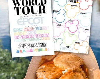Drinking Around the World Epcot Passport - Edición 50 Aniversario