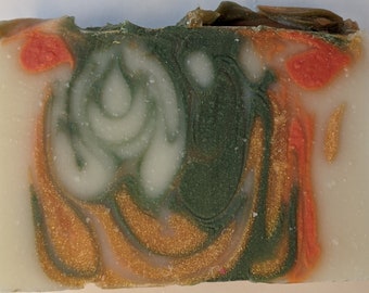 Autumn Gold -- Hand Made Artisanal Soap Bar