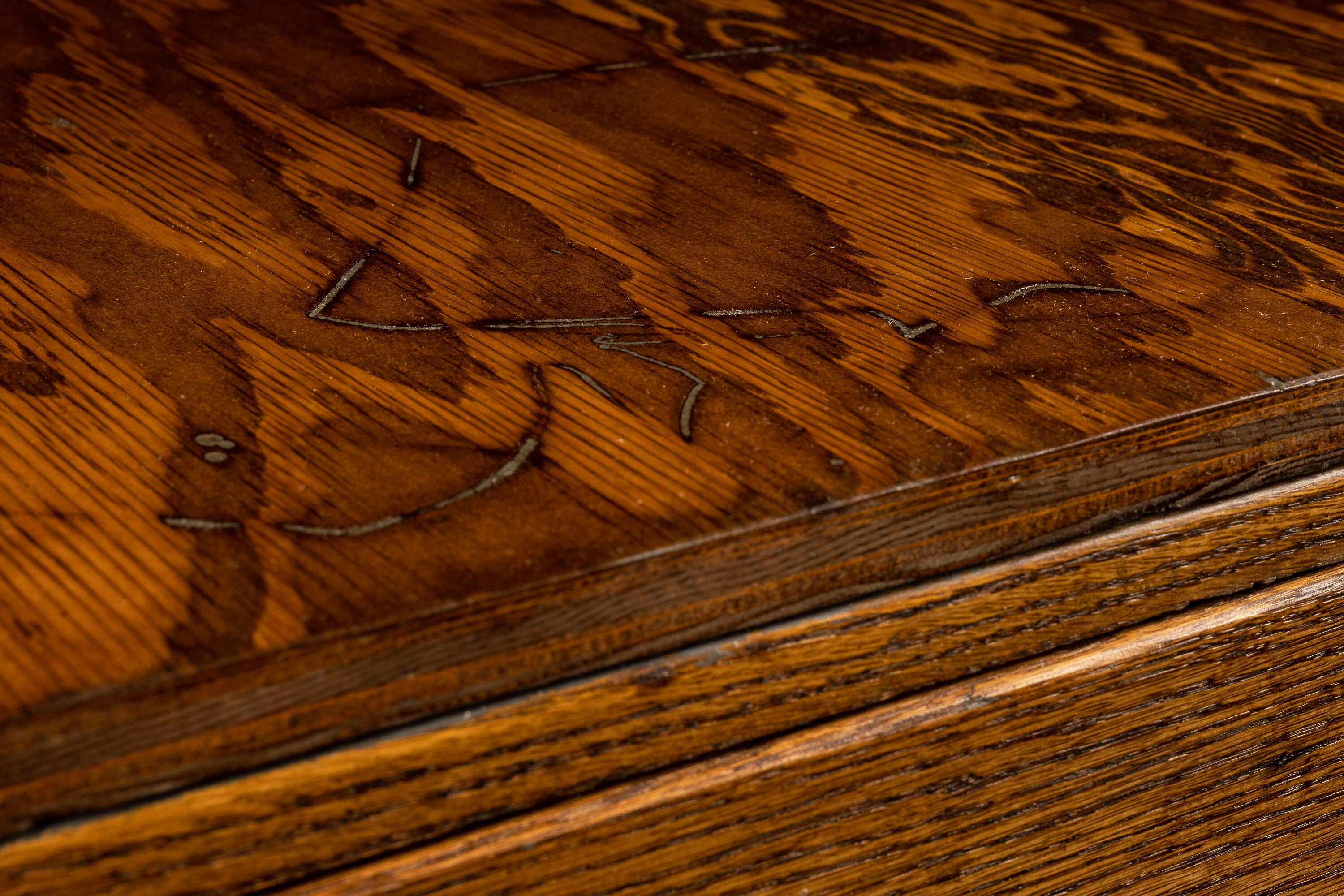 Vintage Six Drawer Wooden Flat File Etsy