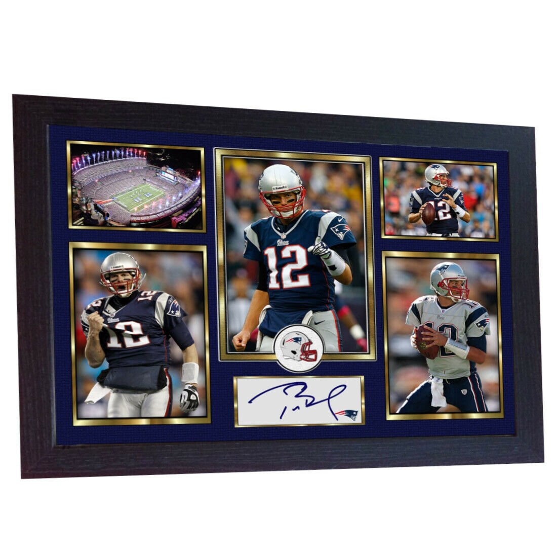tom brady framed jersey