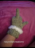 F'U Mittens crochet pattern
