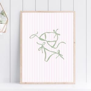 Pink & Green Bikini Digital Print | Girly Print | INSTANT DOWNLOAD