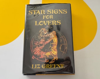 Star Signs For Lovers Vintage Illustrated Astrology Hardcover Book by Liz Greene