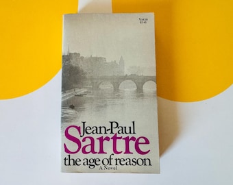 The Age of Reason by Jean-Paul Sartre Vintage Paperback Book V-838 1973