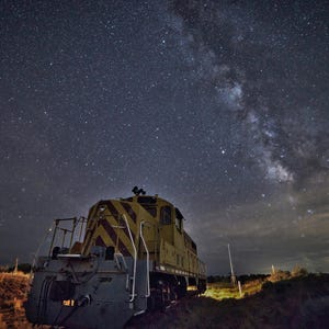 Train and the Milky Way - Digital Download